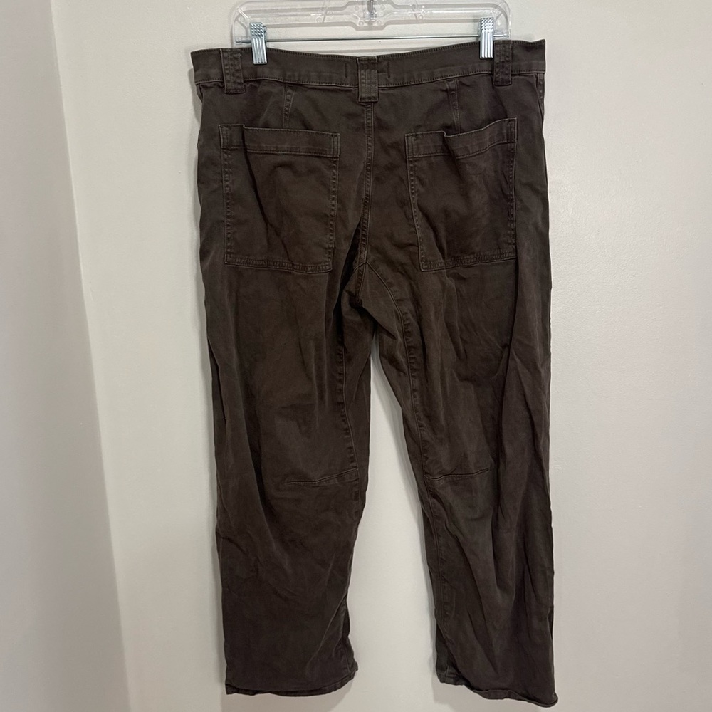Madewell The Darted Barrel-Leg Utility Pant Size 31 - Picture 3 of 8